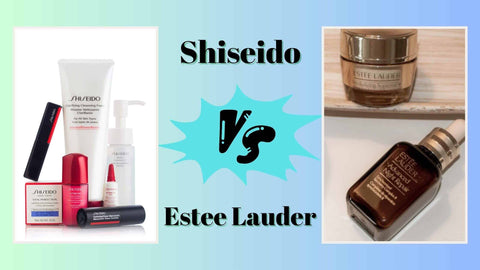 Shiseido Vs Estee Lauder Skincare Products