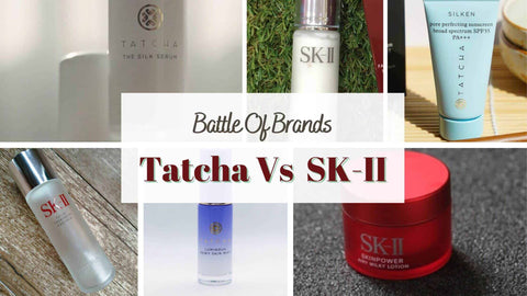 Tatcha Vs SK-II Skincare Products
