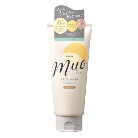 Kracie Mou Face Wash 120g - Moisturizing Facial Cleanser For All Skin Types