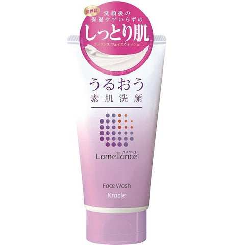 Kracie Lamellance Face Wash 110g - Moisturizing Facial Cleanser - Made In Japan
