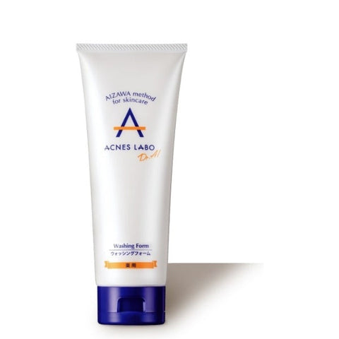 Acnes Labo Aizawa Washing Foam 150ml - Facial Foam Cleanser For Acne-Prone Skin