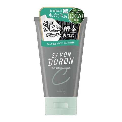 Cosmetex Roland Savon Doron Daily Esthe Face Wash 120g - Rich Foam Clay Face Wash