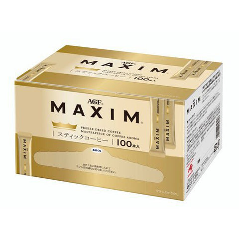 Ajinomoto Agf Maxim Freeze Dried Coffee Stick 100 Sticks x 2g - Freeze Dried Coffee