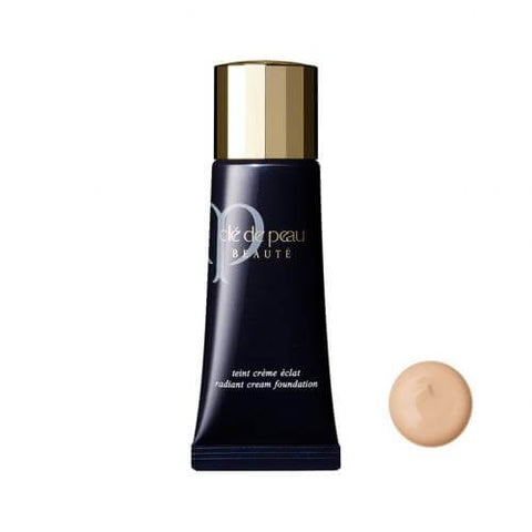 Shiseido Clé De Peau Beauté Radiant Cream Foundation Beige Ochre 20 - Japanese Makeup