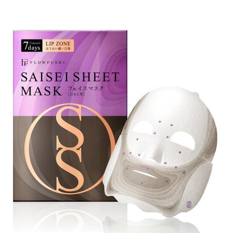 Flow Fushi Saisei Lip Zone Sheet Mask 2 Sheets