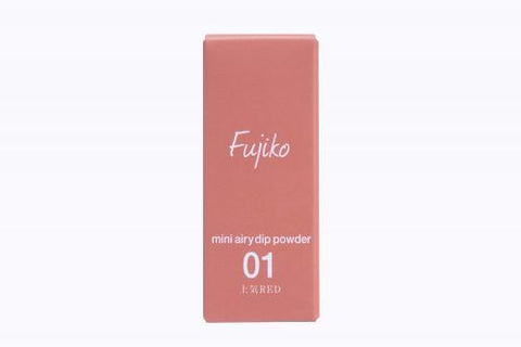 Fujiko Mini Airy Dip Powder 01 Upper Respiratory Red 0.8g - Japan Dip Powder