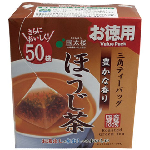 Kunitaro Value-Rich Roasted Green Tea Triangle Tea Bag 50 Bags - Roasted Green Tea From Japan