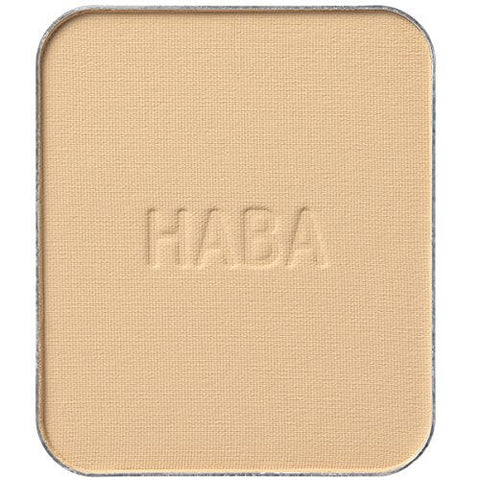 Haba Mineral Essence Powdery Foundation Beige Ocher 02 9g [refill] - Makeup Foundation