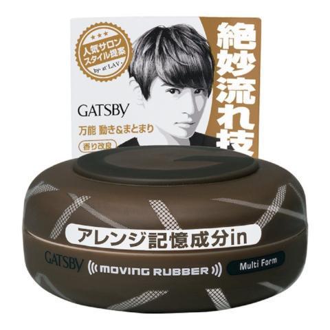Mandom - Gatsby Moving Rubber Hair Wax Multi Form 80g