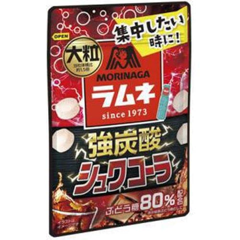 10Pcs Morinaga 25G Large Ramune Schwa Cola Japan - Carbonated Soft Drink