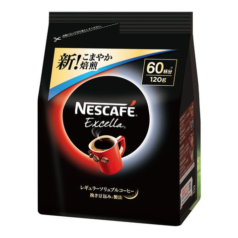 Nestle Japan Nescafe Excella Cafe Latte Instant Coffee Bag 120g [refill] - Instant Coffee Bag