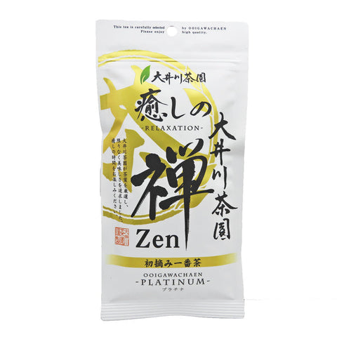 Oigawa Tea Garden Ooigawachaen Zen Platinum Tea Bag 100g - Healthy Tea From Japan