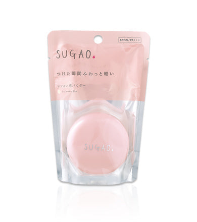 Rohto Sugao Chiffon Powder Snow Beige SPF23 PA+++ 4.5g - Powder Makeup From Japan