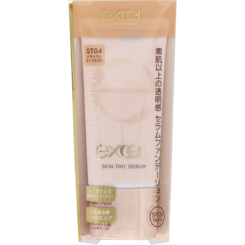 Sana Excel Skin Tint Serum ST04 Natural Ocher 30 SPF28/ PA ++ 35g - Japanese Foundation