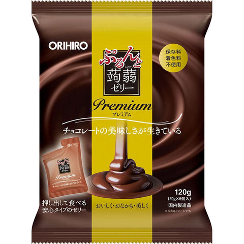 10-Piece Premium Japan Purun & Konjac Jelly Chocolate Set (6 Pieces)