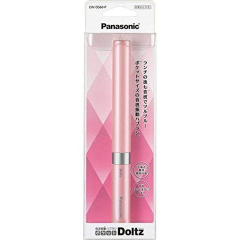 Panasonic Sonic Vibration Toothbrush Pocket Doltz Ew-Ds60-P X 4 (Made In Japan)