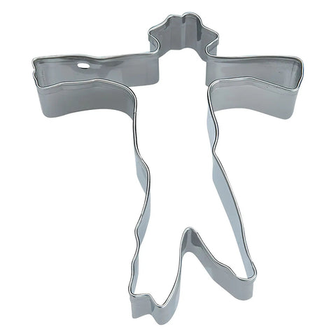 Tigercrown Stainless Steel Scarecrow Cookie Cutter - Made In Japan