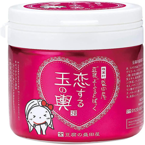 Tofu No Moritaya Rose Soy Milk Yogurt Moisturizing Facial Cream Mask 150g - Japanese Face Mask